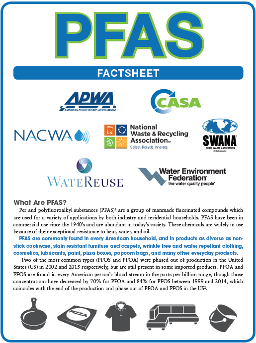 PFAS Fact Sheet cover image